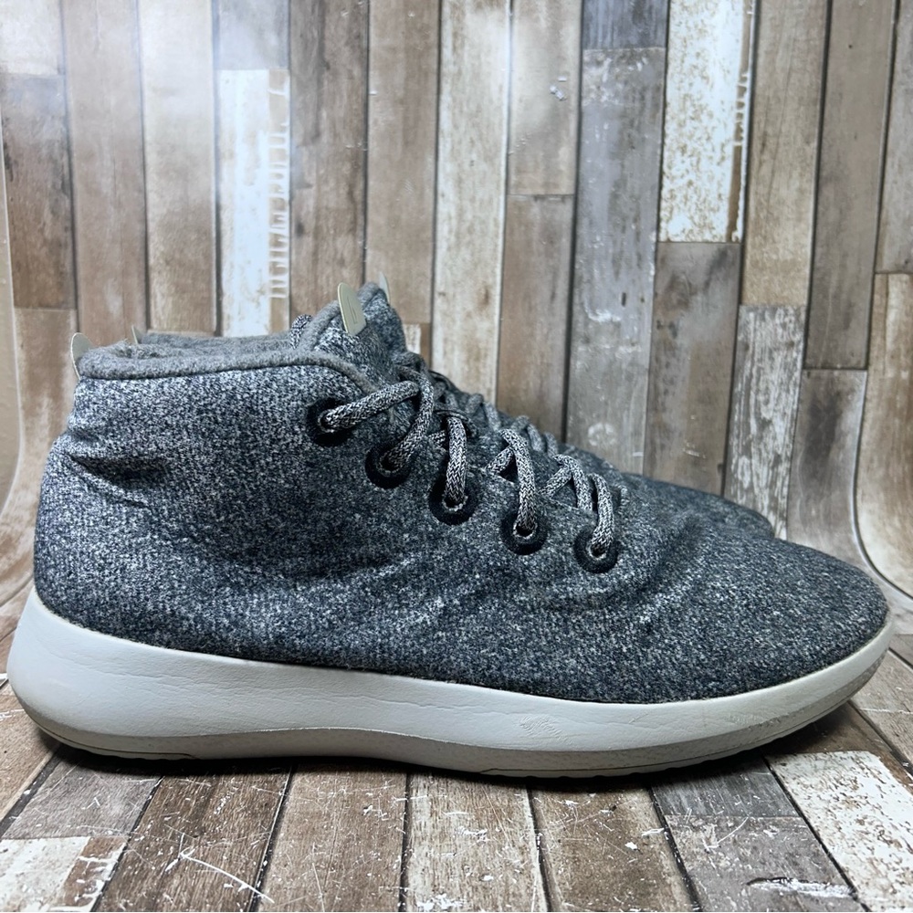 Allbirds Wool High Top Shoes RunnerUp Mizzle Merino Wool Men’s Size 12 Sneakers